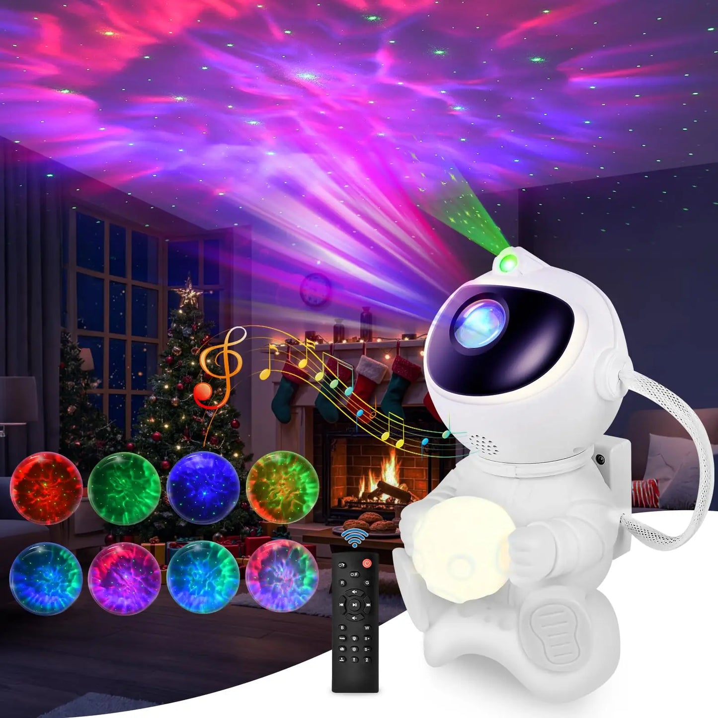 ASTRO™ – Projecteur Galaxie Astronaute LED pour Chambre Enfant 🌌